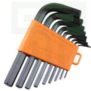 Tramontina Pro 9-Piece Hexagon Allen Key Set: Tackle Diverse Hex Screw Jobs