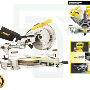 Stanley 10-Inch Sliding Miter Saw :Space-Saving & Powerful