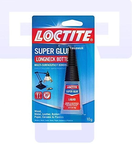 Loctite Super Glue (Longneck Bottle, Glass & Metal)