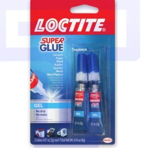 Powerful Gel Formula: Loctite Super Glue Gel (For Ceramics, Wood & More)