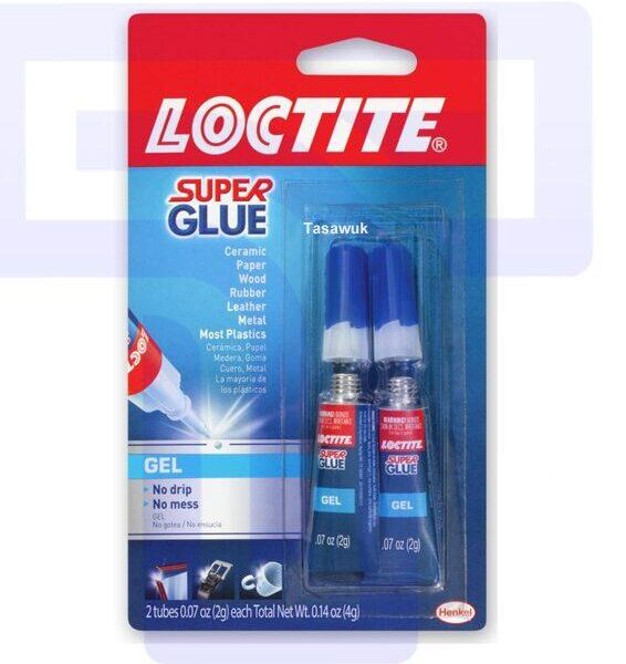 Powerful Gel Formula: Loctite Super Glue Gel (For Ceramics, Wood & More)