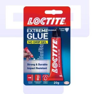 Strong & Reliable Bonds: Loctite Extreme Glue Gel (For Ceramics, Wood & More)