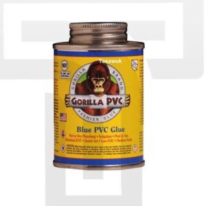 Secure Pipe Joints: Blue PVC Cement (8 oz)
