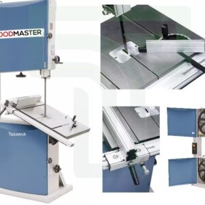 Cut Through Thick Lumber with Ease: 4000W Woodmaster Bandsaw