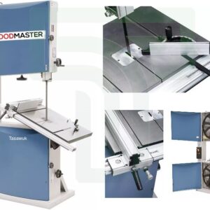 Power Through Thick Lumber: Woodmaster Industrial Bandsaw