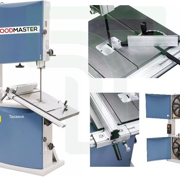Power Through Thick Lumber: Woodmaster Industrial Bandsaw