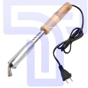 Electric Solder Iron - Wooden Handle