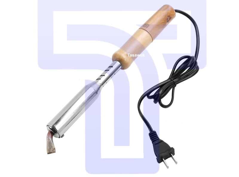 IMG_7781-e1667499143726.jpg Electric Solder Iron - Wooden Handle - Image 1