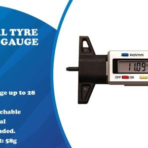 Digital Tyre Depth Gauge