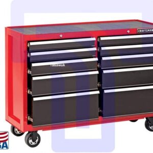 Craftsman 10-Drawer Tool Trolley: Double the Storage for Your Workshop