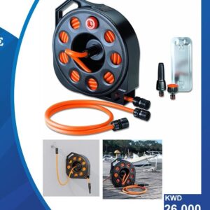 Claber Aquapass Hose Reel Kit: Effortless Watering with Compact Storage