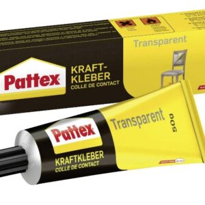 Invisible & Reliable Bonds: Pattex Transparent Contact Glue