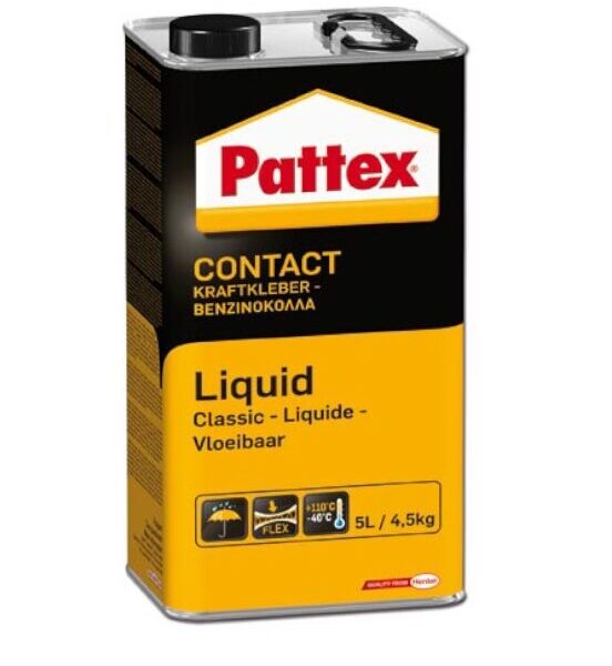Reliable Instant Bonding: Pattex Liquid Contact Glue