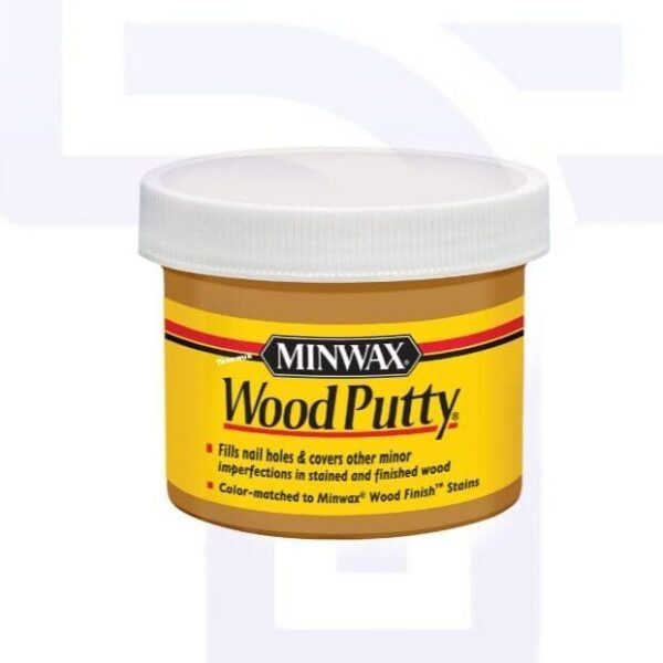 Fill Holes & Restore Wood: Minwax Wood Putty (Golden Oak, 110ml)