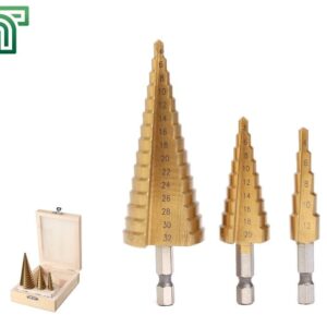 Step Drill Bit Set