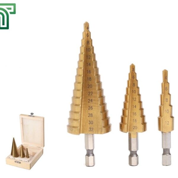 Step Drill Bit Set