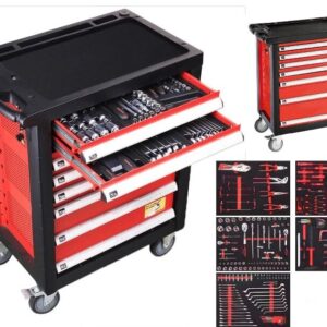 Tool Trolley - 196 Tool, 7 Drawer