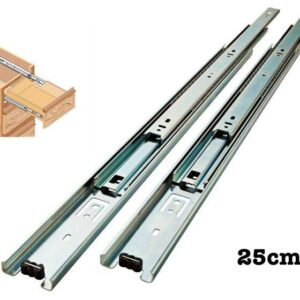 Smooth Drawer Operation: Full Extension Ball Bearing Drawer Slider (25cm)