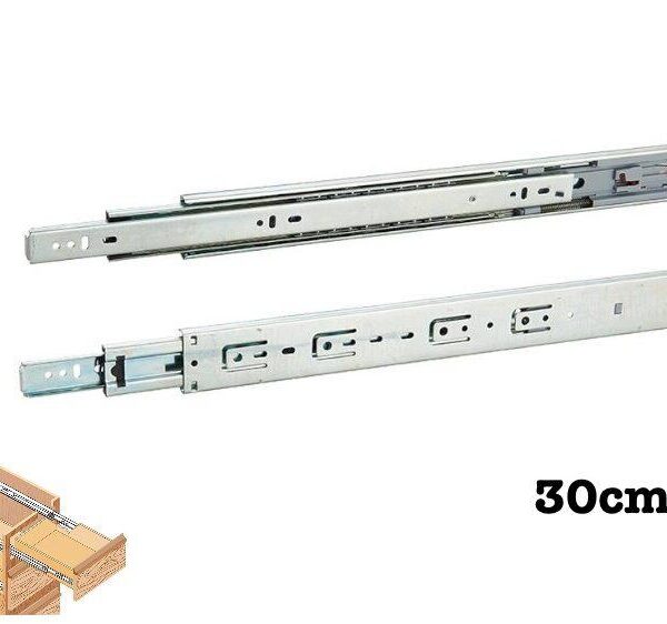 Experience Smooth Closures: Hydraulic Soft Close Drawer Slide (30 cm)