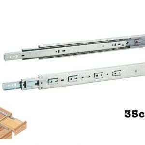 Experience Smooth Closures: Hydraulic Soft Close Drawer Slide (35 cm)