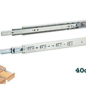 Experience Smooth Closures: Hydraulic Soft Close Drawer Slide (40 cm)