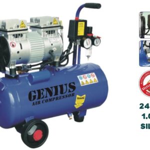 GENIUS 24L 1.0 HP Silent Air Compressor