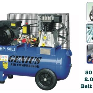GENIUS 50L 2.0 HP Belt Type Air Compressor
