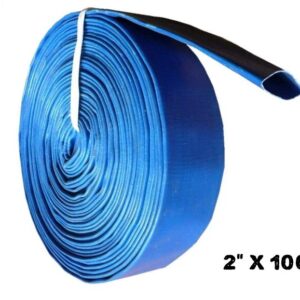 Qutbi PVC Flat Hose (4"): Extreme Durability for High-Flow Irrigation