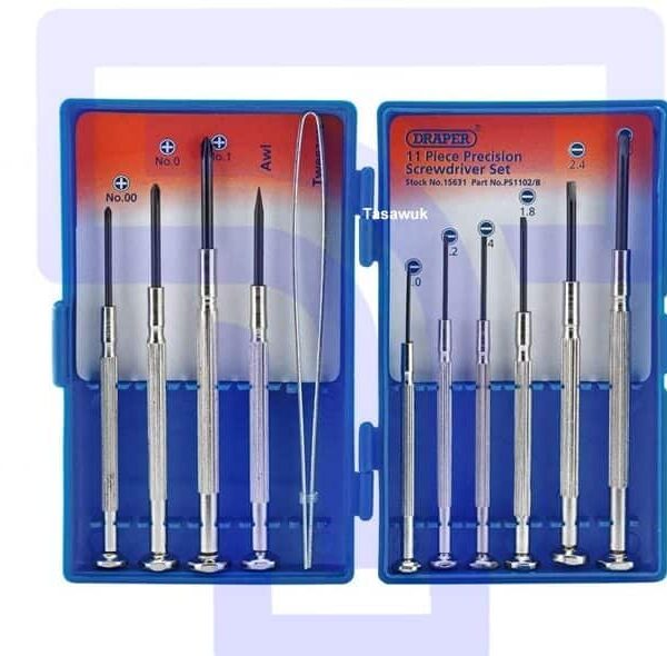 Draper 11-Piece Precision Screwdriver Set: Tackle Delicate Tasks
