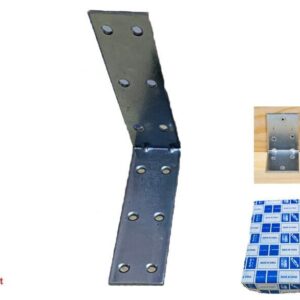 Strong and Reliable Support: Large Corner Brackets (100x100mm)