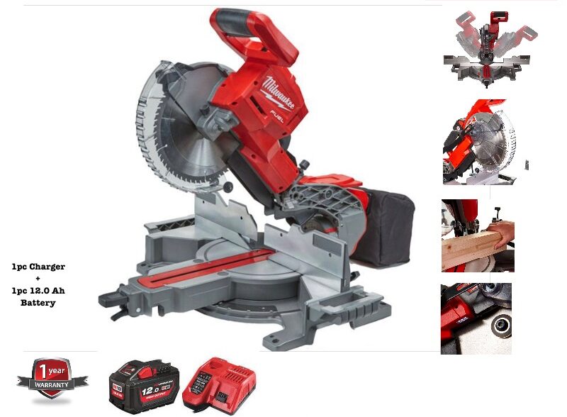 IMG_8897-e1666540621750.jpg Unleash Cordless Cutting Power: Milwaukee 10" Cordless Miter Saw - Image 1