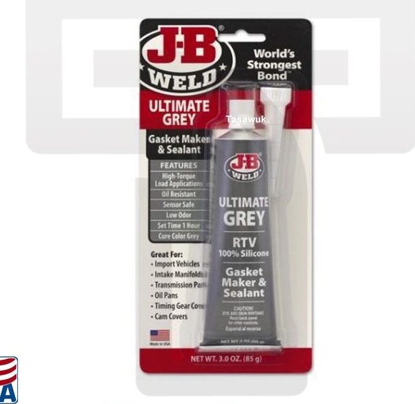 Leak-Proof Performance: JB Weld Hi-Torque Grey Silicone (Made in USA)