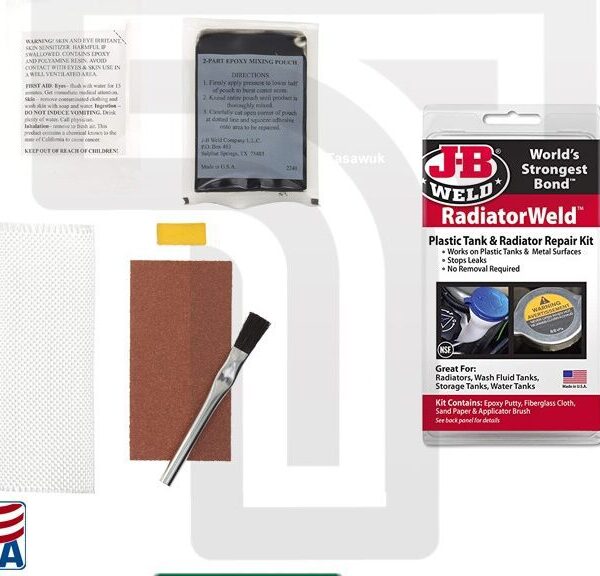 Stop Leaks Fast: JB Weld Radiator Weld Kit (Made in USA)