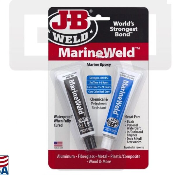 Durable Marine Repairs: JB Weld Marine Epoxy (Made in USA)