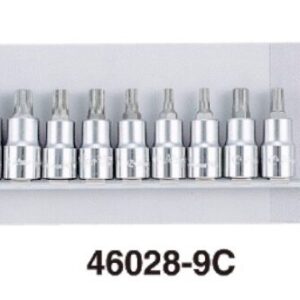 9PCS XZNAND SPLINE BIT SOCKET SET