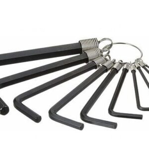 Stanley 10-Piece Hex Key Set: Durable Hex Screw Solution