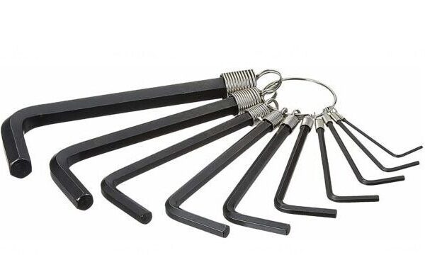 Stanley 10-Piece Hex Key Set: Durable Hex Screw Solution