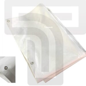 Heavy Duty Tarpaulin-White 12 x 12