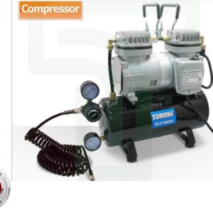Sumake Mini Air Brush Compressor - 1/6 HP Tank : 3.5 Ltr