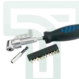 Draper 14pc 3-in-1 Angle Screwdriver: Versatility in Tight Spaces