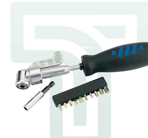Draper 14pc 3-in-1 Angle Screwdriver: Versatility in Tight Spaces