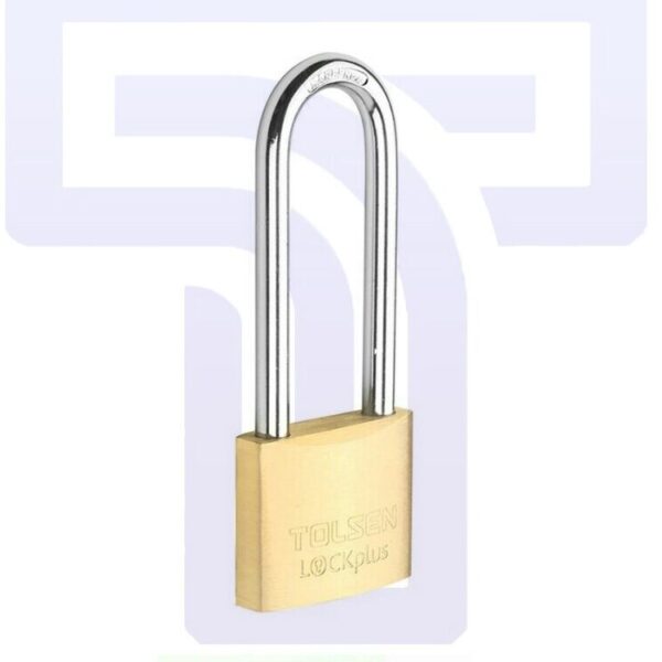 Brass Padlock With Long Shackle 40mm - Secure Brass Lock