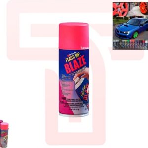 Customizable Rubber Finish: Plasti Dip Rubber Coating Spray (Pink, 311 gm)
