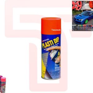 Durable Rubber Finish: Plasti Dip Rubber Coating Spray (Red, 311 gm)