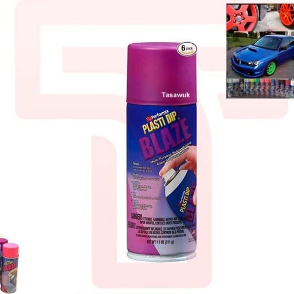 Vibrant Protection: Plasti Dip Rubber Coating Spray (Purple, 311 gm)