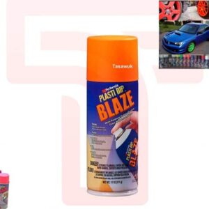 Customizable Coating: Plasti Dip Rubber Coating Spray (Orange, 311 gm)