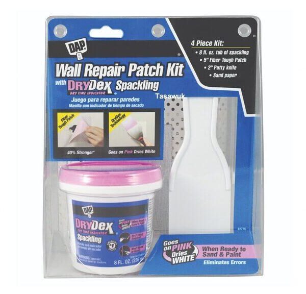 Fix Small Wall Damage: Wall Repair Patch Kit (4 pcs) - Easy & Quick Repairs