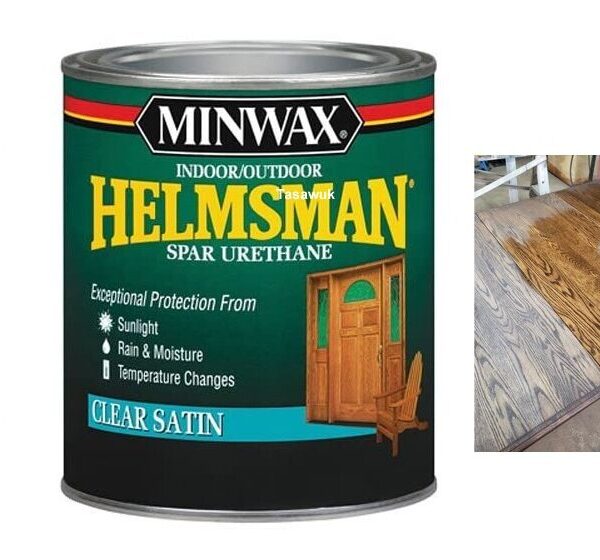 Minwax Indoor/Outdoor Urethane (Satin Finish, 950gm)