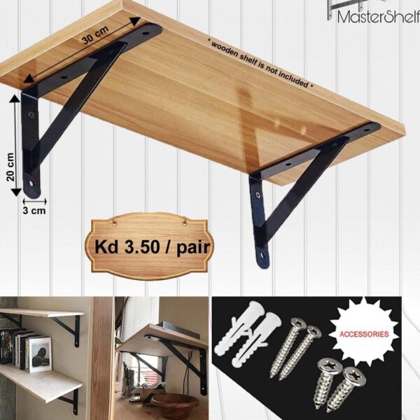 Strong and Reliable Support: Heavy Duty Shelf Brackets