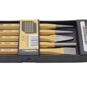 Durable 6-Piece Flat Chisel Set: Efficient Chiseling & Demolition
